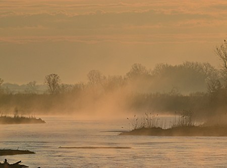 Platte River, Early Morning, Nebraska, 2012