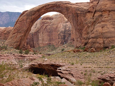 Rainbow Arch in Glen Canyon National Recreation Area, Utah, 2007